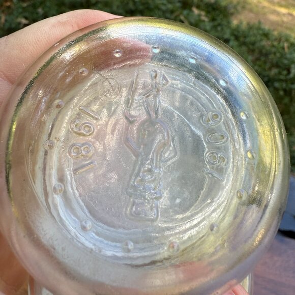 1983 M&M's Los Angeles Olympic Games Commemorative Jar w/ Lid Anchor Hocking - Picture 5 of 7